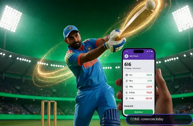 Come (come com) fantasy cricket & matchday visual 1